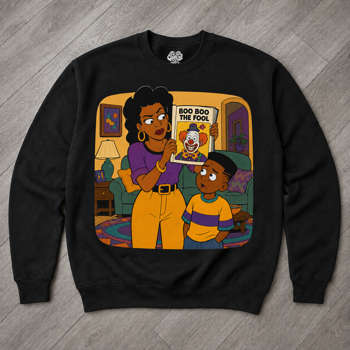 Boo Boo The Fool™ Crewneck Sweatshirt