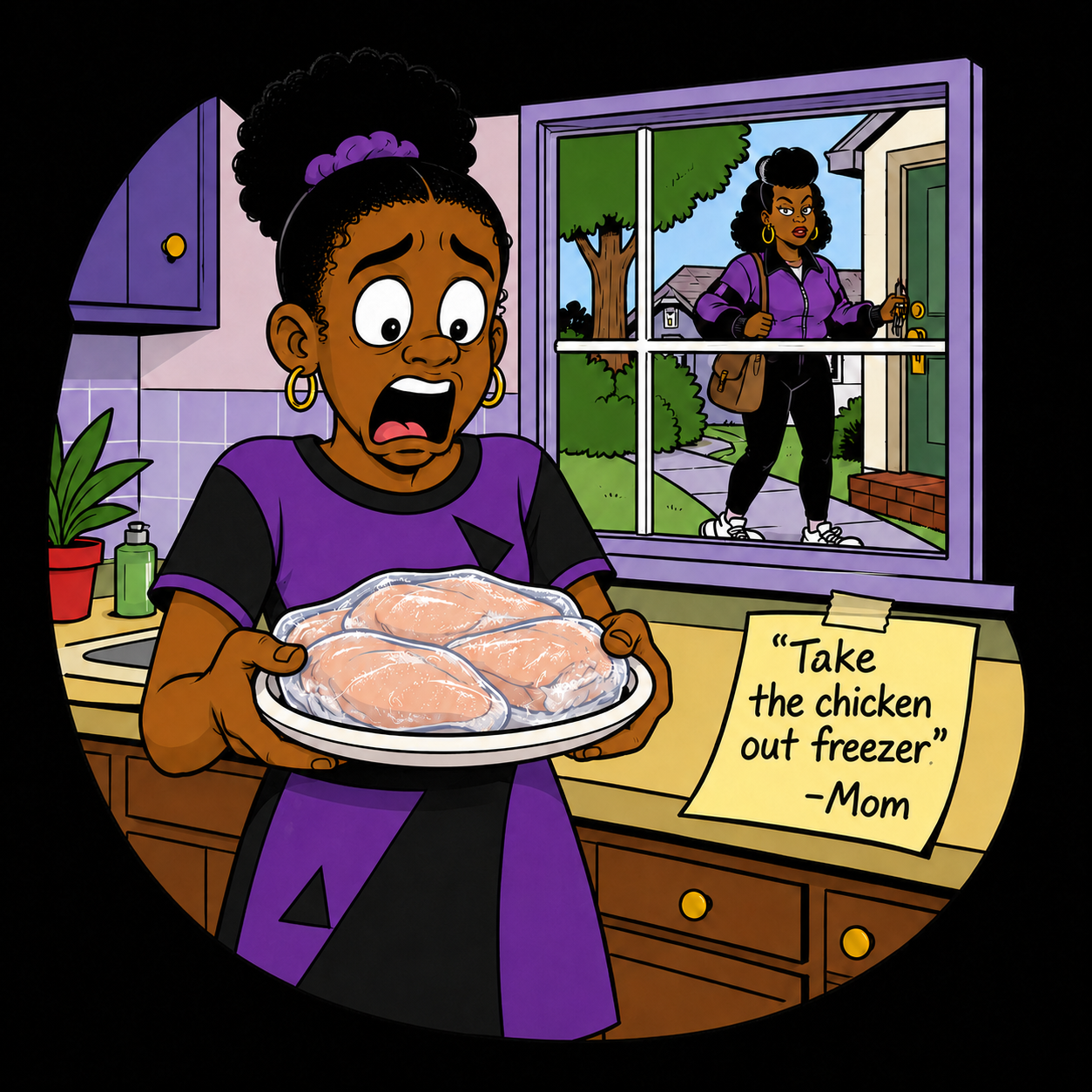 "Frozen Chicken" Women's T-shirt
