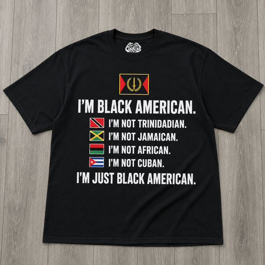 "Just Black" T-shirt