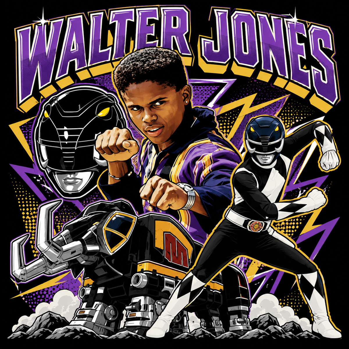 "Walter Jones" T-shirt