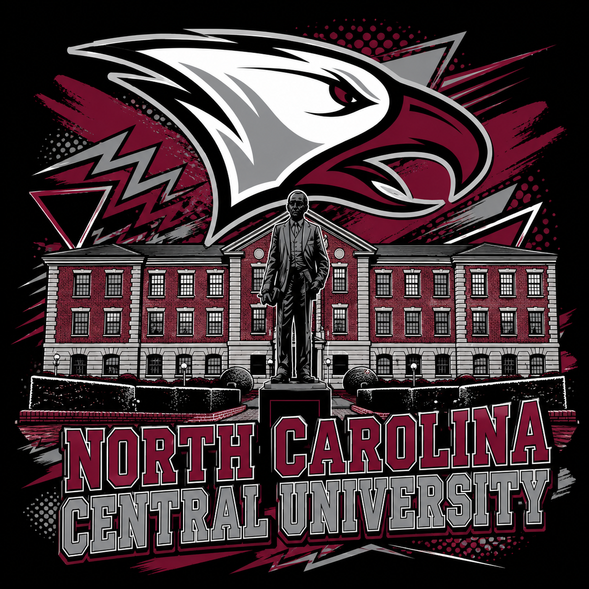 'NCCU' Crewneck Sweatshirt