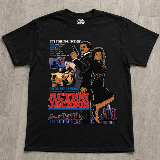 "Action Jackson" T-shirt