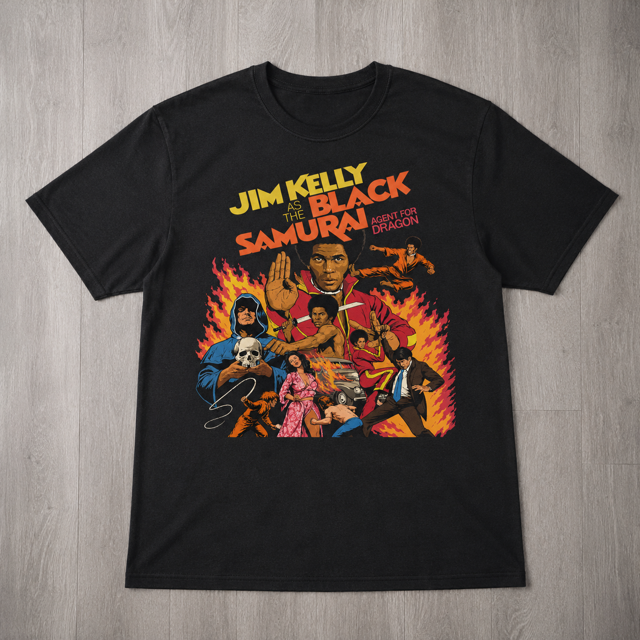 "Black Samurai" T-shirt